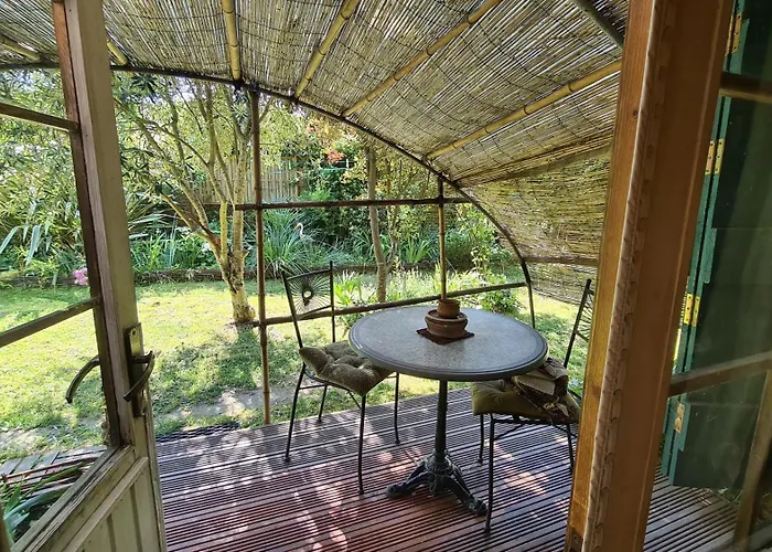 招待所 Le Du Jardin Cache 马尔芒德